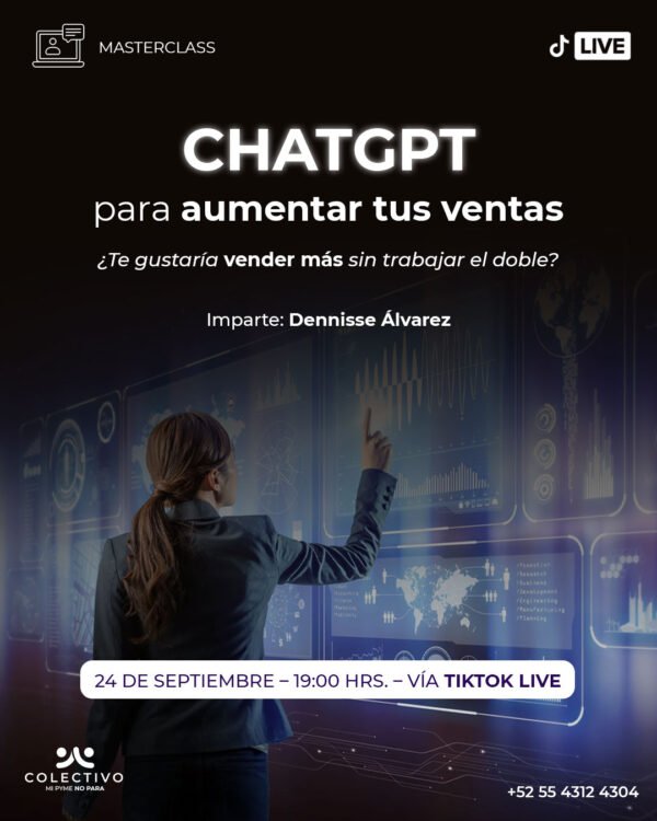 Masterclass ChatGPT para aumentar tus ventas