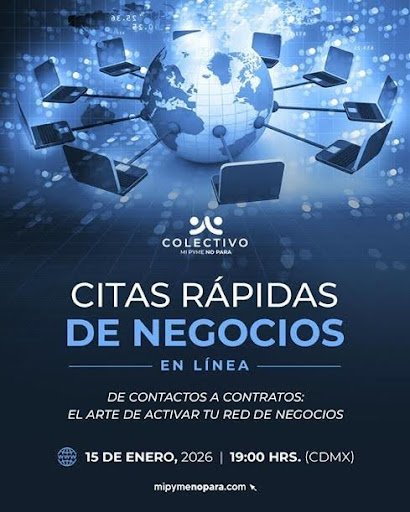 Citas Rápidas de Negocios Virtuales - Enero 2026